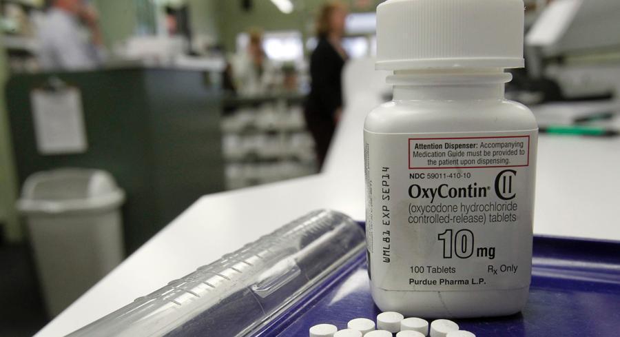 OxyContin pills in a pharmacy in Montpelier, Vt. 